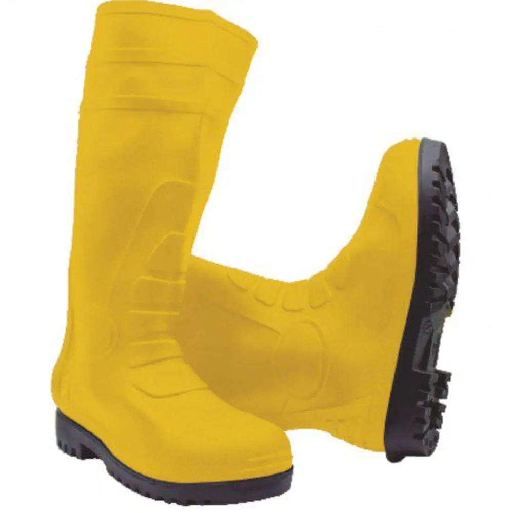 Echipamente de protectie - Cizme de lucru din cauciuc, Galbene, Marimea 42