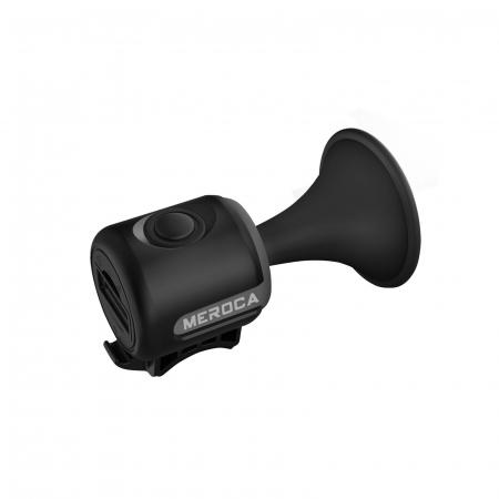 Jucarii, Copii & Bebe - Claxon electric pentru bicicleta, Flippy, rezistent la apa, 120 dB, negru