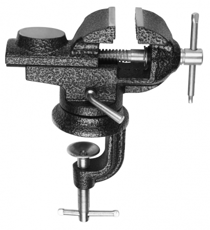 Sub 99 Lei - Menghina de banc, rotativa 360 Tolsen 50 mm