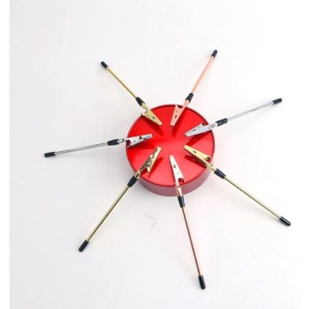 Clema mini pentru fixarea bijuteriilor, Flippy, din Metal, Ajutor pentru Bratari, Incuietori, Fermoare, Ajustare, Clema pentru Gura, 15.5 cm, Argintiu [4]