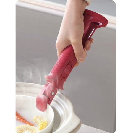 Cleste Anti-Oparire, Flippy, Rezistent la Temperaturi Ridicate, 24 x 6.5 cm, Rosu [4]
