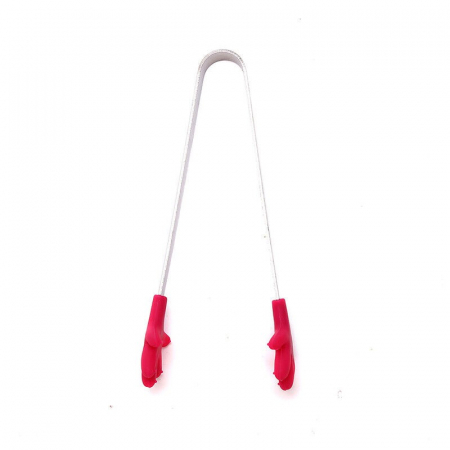 Cleste Creativ pentru Mancare, Flippy, Model Manute din Silicon, 14.5x3 cm, Rezistent la Temperaturi Inalte si Coroziune, Rosu [4]