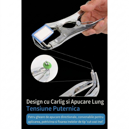 Cleste Pentru Castrarea Animalelor, Flippy, Control Temperatura 40 Grade, 3.5 W, 21 x 6 cm, Albastru [1]