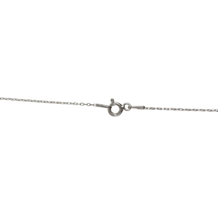 Colier Argint 925, Bagheta cu Zirconii 40 cm [2]