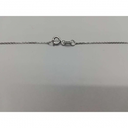 Colier din Argint 925 cu Pandantiv Banut, Rodiat 46 cm [1]