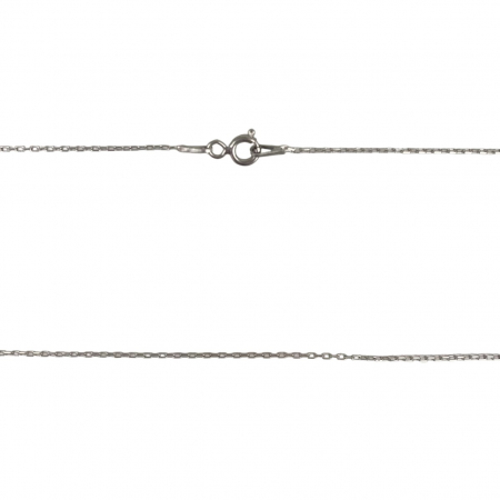 Colier din Argint 925, Inima Plata Turcoaz 40 cm [1]