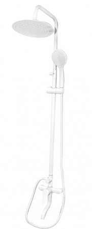 Pentru Casa si Camping - Coloana de dus din plastic PLAMIX RAIN-009-J WHITE