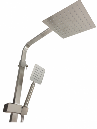 Coloana de dus Mixxus AMA-003-J, 120 cm + baterie si para, monocomanda, furtun flexibil [1]