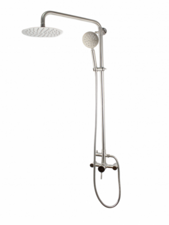 Coloana de dus Mixxus SAS-003-J, telescopica, 120 cm baterie si para, monocomanda, furtun flexibil [3]