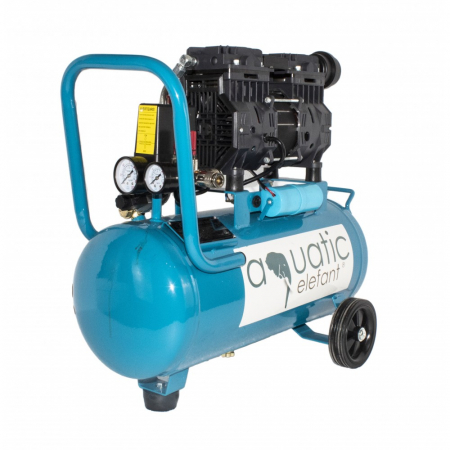 Compresor aer Aquatic Elefant XY-2824, 880 W, 100 l/min, 24 L, 8 bari [1]