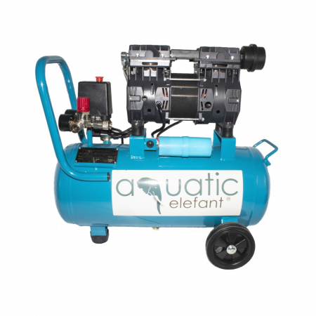 Compresor aer Aquatic Elefant XY-2824, 880 W, 100 l/min, 24 L, 8 bari [0]