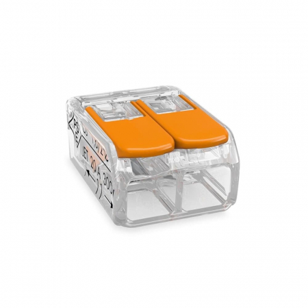 Pentru Casa si Camping - Conector derivatie slim 2 poli VARGO V-109496