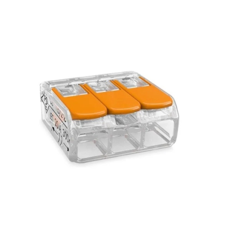  Becuri - Conector derivatie slim 3 poli FLOW