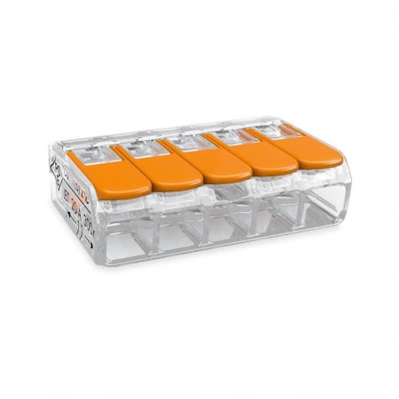 Pentru Casa si Camping - Conector derivatie slim 5 poli VARGO V-109498