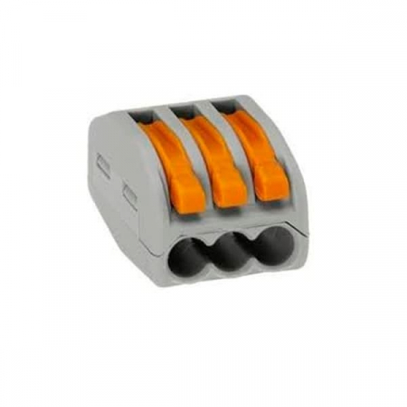 Pentru Casa si Camping - Conector doza 3 poli VARGO V-701205