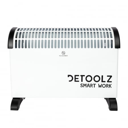 Convector electric Detoolz, 2KW, 3 trepte de putere, cu termostat reglabil [1]