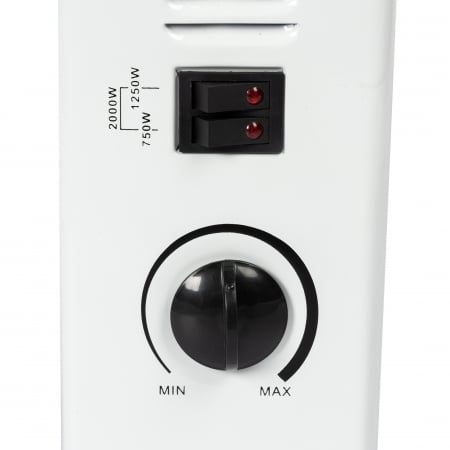 Convector electric Detoolz, 2KW, 3 trepte de putere, cu termostat reglabil [3]