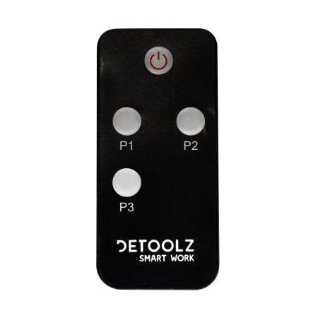 Convector electric Detoolz, 2KW, 3 trepte de putere, cu termostat reglabil [6]