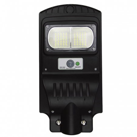 Pentru Casa si Camping - Corp stradal LED cu panou solar 40W 6500 K VARGO