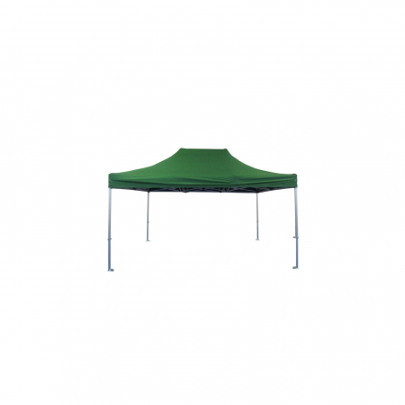 Cort Pavilion 3x4.5m Verde Pliabil Cadru Metal pentru Curte, Gradina, Evenimente [2]