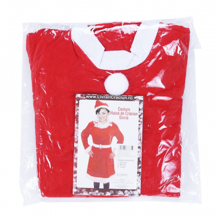 Lichidare Costum Craciunita Flippy® Femeie, Adult, 3 piese, Polar [2]