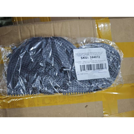 LICHIDARE Covoras de Baie, Flippy, pentru Masaj/Spalat Picioare, din TPE, Antiderapant, 45 x 45 cm, Model Iepuras, Gri [6]