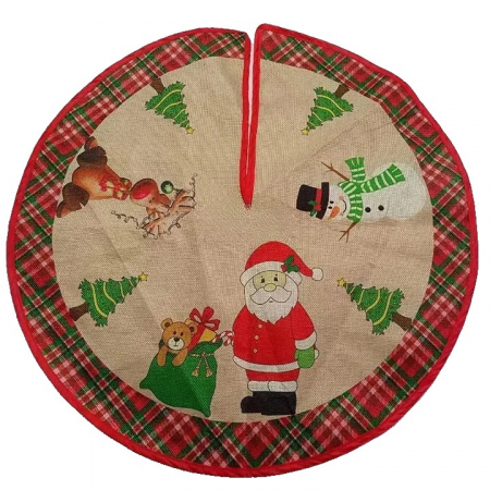 Decoratiuni, ornamente si articole Craciun - Covoras pentru Brad, Flippy, Model 3, 60cm, Multicolor