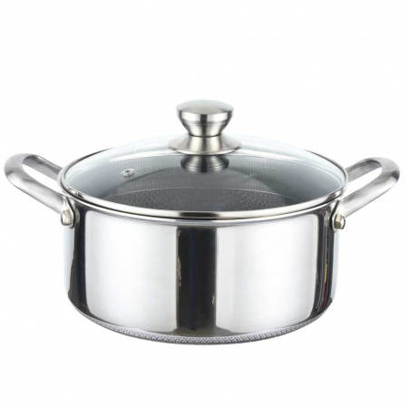 Cratita de inox CF-PNC-24, anti zgarieturi, 24cm, 4L [0]