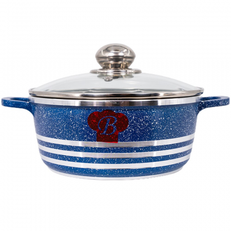 Pentru Casa si Camping - Cratita din aluminiu cu interior Marmorat BLAUMANN BL 003-28B