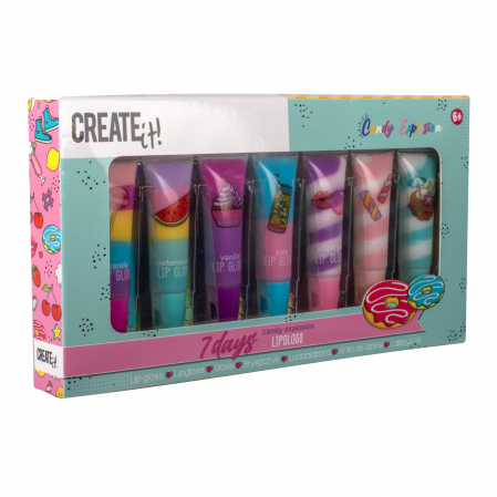 Create it! Set 7 luciuri de buze Candy [3]