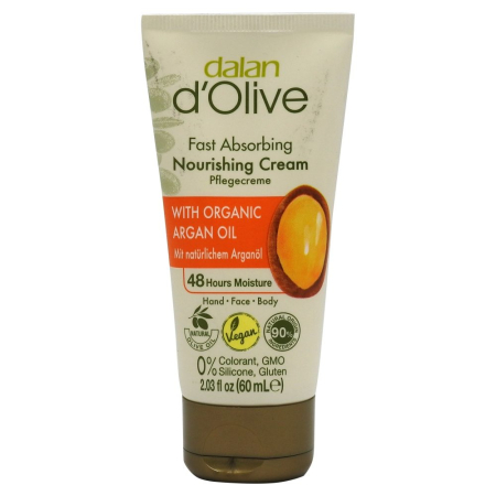 Sub 99 Lei - Crema pentru Maini, Dalan, 60 ml Argan Oil