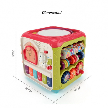 Jucarii, Copii & Bebe - Cub activitati, 6 in 1, Flippy