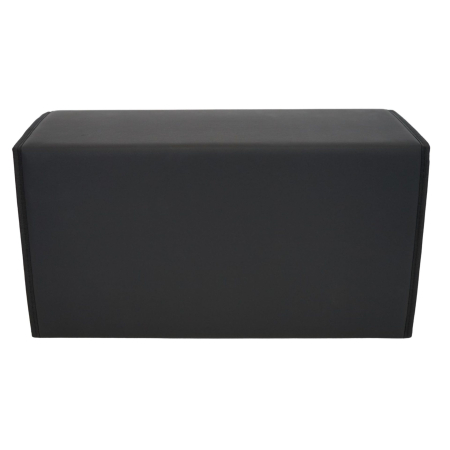 Cutie de Depozitare Auto, Flippy, Geanta Multifunctionala din Piele Ecologica, Organizator Premium Portbagaj, 2 Compartimente Depozitare, Pliabil si Rezistent la Uzura, Negru, 55 x 30 x 30cm [5]