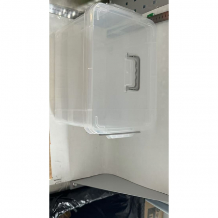 Cutie De Depozitare, Flippy, Tip Valiza, pentru Alimente, Jucarii, Accesorii, Transparenta, Marime L, 38.5x27.5x22 cm [1]