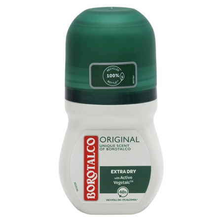 Îngrijire personală și cosmetice - Deodorant, Borotalco, Roll On 50 ml 48H Original