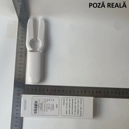 Desfacator de sticle 5in1, Flippy, Razatoare, Curatator de Legume-Fructe, Deschizator de Conserve si Doze, 17.5x5x3cm, Alb [6]