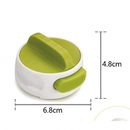Desfacator Manual de Conserve si Sticle, Flippy, 6.8 x 4.8 cm, din ABS + Otel, Verde/Alb [10]