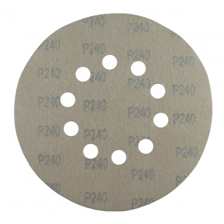 Disc abraziv pentru slefuitor cu excentric KB225.240 (Set 10 buc) Diametru: 225 mm, Granulatie: P240 [2]