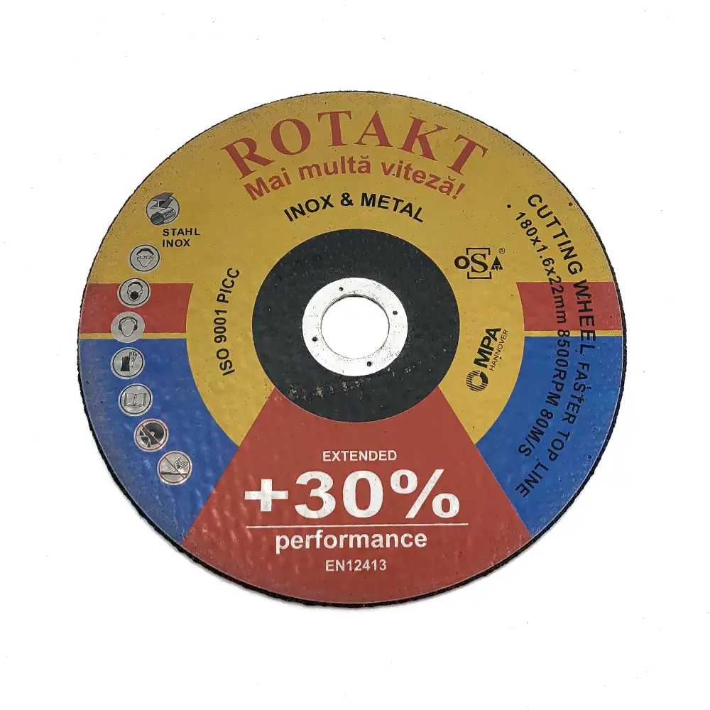 Accesorii si consumabile rotakt - DISC ABRAZIV TAIERE 180X1.6 200.S30