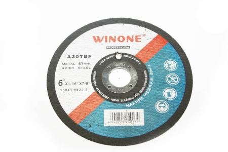 Constructii  - Disc abraziv Winone pentru metal #180 (10pcs)