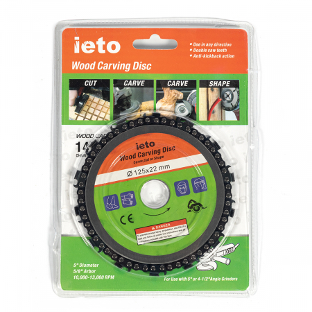 Bricolaj - Disc cu lant 125mm pt polizor unghiular 5buc/set