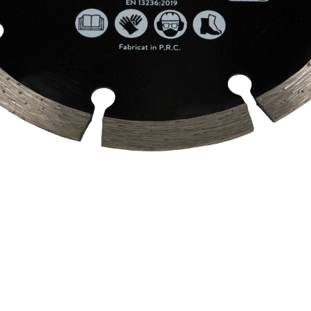 Disc diamantat segmentat Detoolz 125x22.2mm, taiere uscata [2]