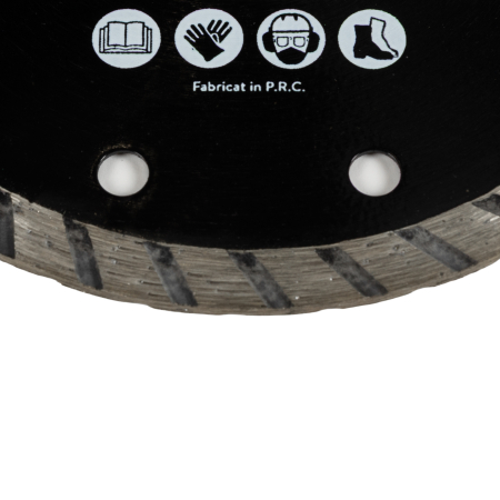 Disc diamantat turbo Detoolz 125x22.2mm, taiere umeda/uscata [2]