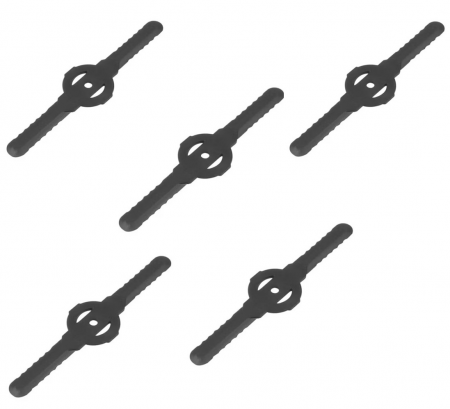 Trimmere electrice - Discuri trimmer electric, PLASTIC, SET 5 BUCATI, 140 mm