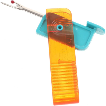 Dispozitiv pentru Descusut, Flippy, Taietor de Etichete, 1.7 x 7 cm, Pliabil, din Plastic, Albastru/Portocaliu [2]