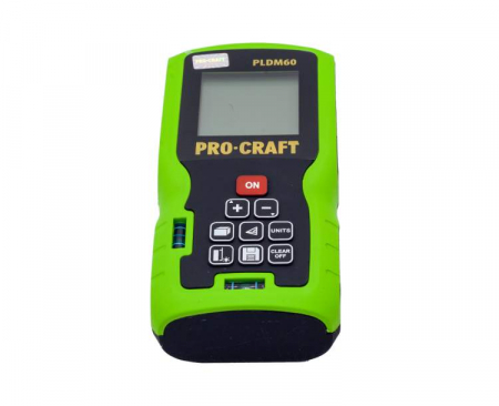 Bricolaj - Dispozitiv pentru masurare cu laser, Procraft PLDM-60, 60 m