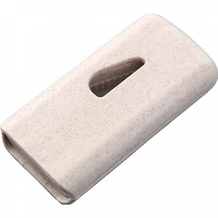 Cutii depozitare medicamente - Dispozitiv taiere si depozitare medicamente, Flippy, Bej, Plastic, 8 x 4 x 1.8 cm