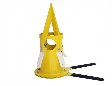 Dozator pentru saci Big Bag, 200-600 kg/min, diametru 180 mm, galben [1]