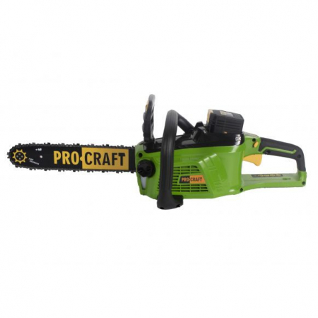 Gradina - Drujba cu acumulator Procraft PKA 40LI, Li-ion, 40 V, 4.0 Ah, 5000 rotatii