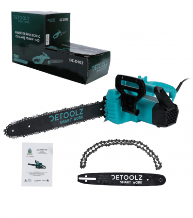 Drujba electrica Detoolz DZ-D102, 2000 W, lama 40 cm [0]